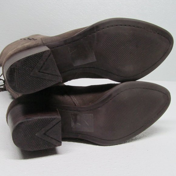 Aldo Jeffers Over The Knee Suede Boots size 7.5 - Picture 10 of 12